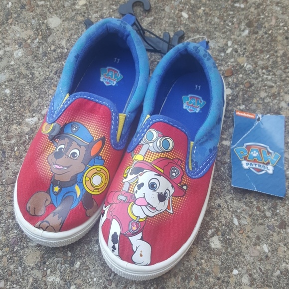 paw patrol shoes size 1